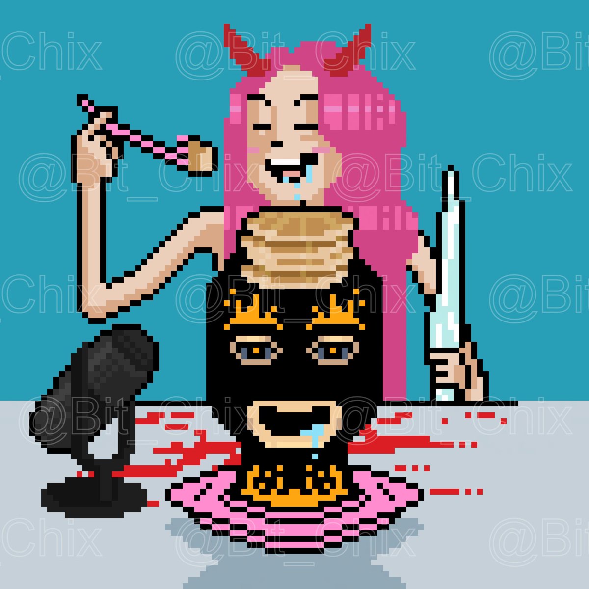 Bit_Chix's tweet photo. Day 36 of the #BitChixDailyMintChallenge! 🌈

Let BitChix #36 inspire your digital journey.

Mint today and join a community pushing the boundaries of creativity.

Are you ready to claim your masterpiece? Visit https://t.co/NFZlwi8rXl to mint your BitChix NFT Today!🌐

#MintMagic https://t.co/6rE31prB64