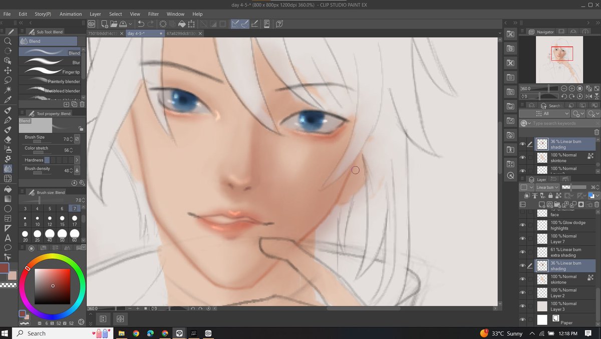 skin tone study