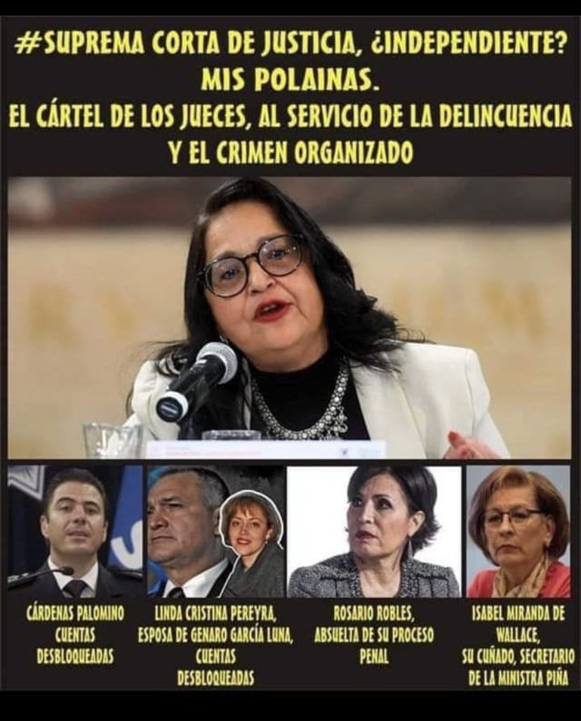 @arturoangel20 @FilipoOcadiz @ArturoZaldivarL @Netzai_Sandoval La justicia rápida y e$$$$pedita,cuando se trata de obedecer las órdenes de la oligarquía corrupta @SCJN 🤑🤑 Todo nuestro apoyo a @ArturoZaldivarL y demás víctimas de las garras de la 🍍 podrida 😡 Urgente PLAN C 👊👊