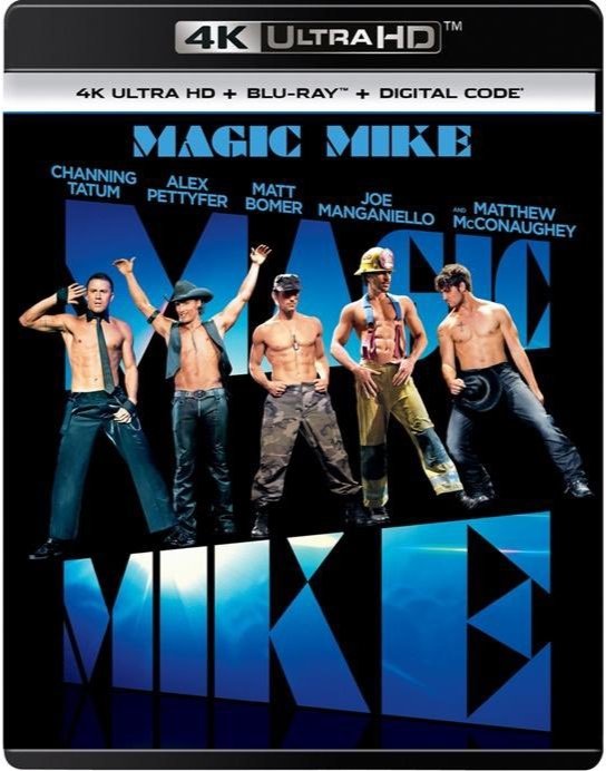 À paraître le 14 mai prochain aux 🇺🇲 via @WBHomeEnt.

#MagicMike 🪩 (2012) de #StevenSoderbergh en #4KUltraHD 📀.

@channingtatum #AlexPettyfer @JoeManganiello #MatthewMcConaughey