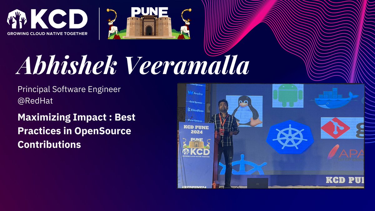 Kubernetes Community Day Pune tweet media