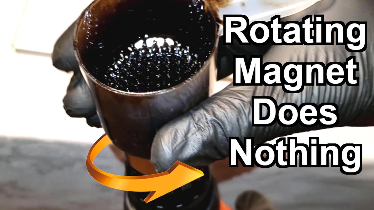 MathEasySolns's tweet photo. 🔬#MESExperiments 36: Faraday's Paradox using Ferrofluid (and Iron Filings) https://t.co/SmcgI3PV7q

#physics #STEM #education #magnet #science https://t.co/gAoaSarhZk