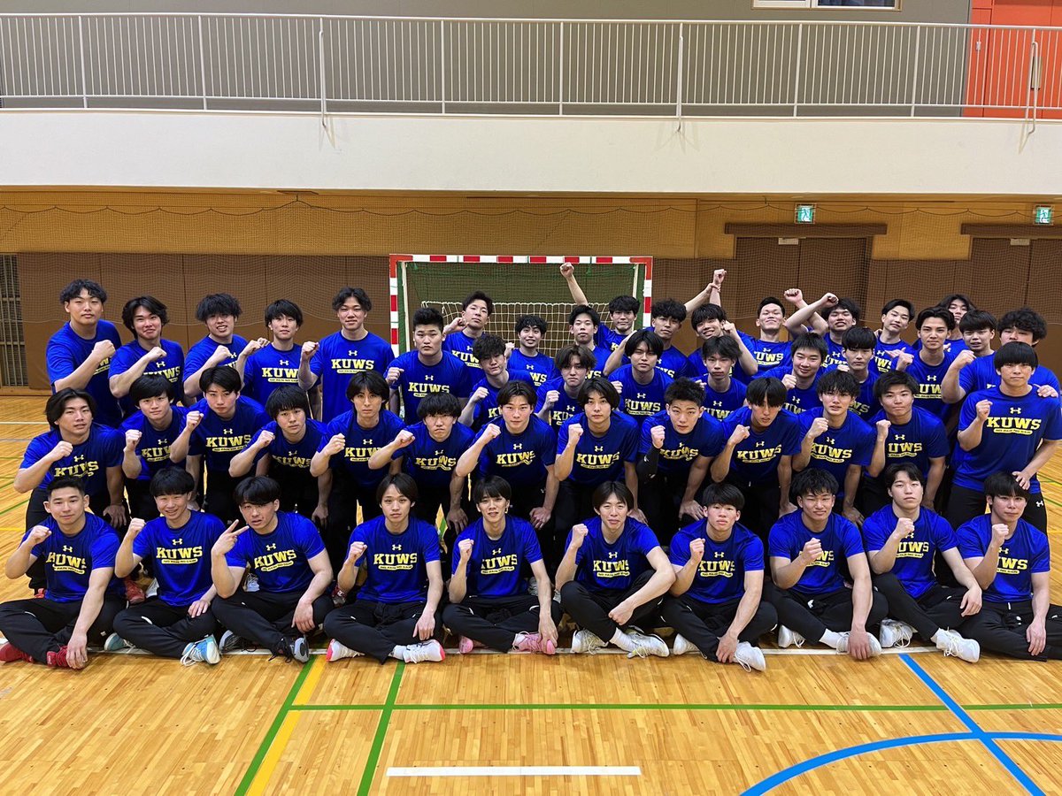 KUWS_hand's tweet photo. 明日から春リーグが始まります‼️

試合場所　関西福祉科学大学
時間　　　10時
対戦相手　京都産業大学

今年もインカレに行けるように全力で行きます‼️
応援よろしくお願いします。 https://t.co/6C3JWtZBbE