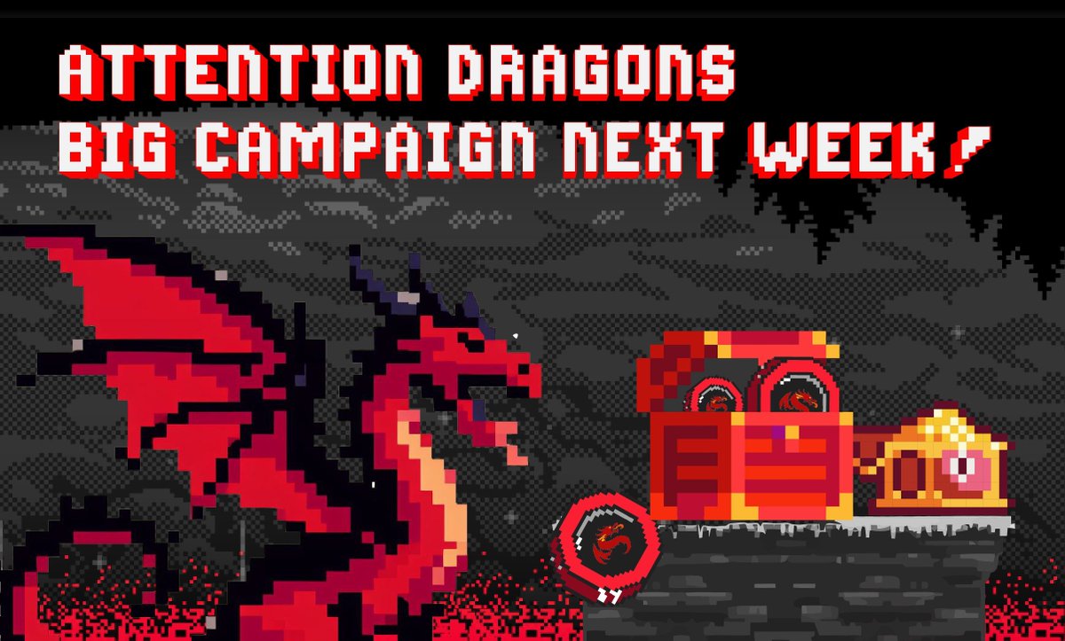 🐲Dragon community, listen up! Get ready to spread your wings because some big campaign is about to take flight next week! discord.com/invite/PhF7uqC… #dragon #FIRE #restaking