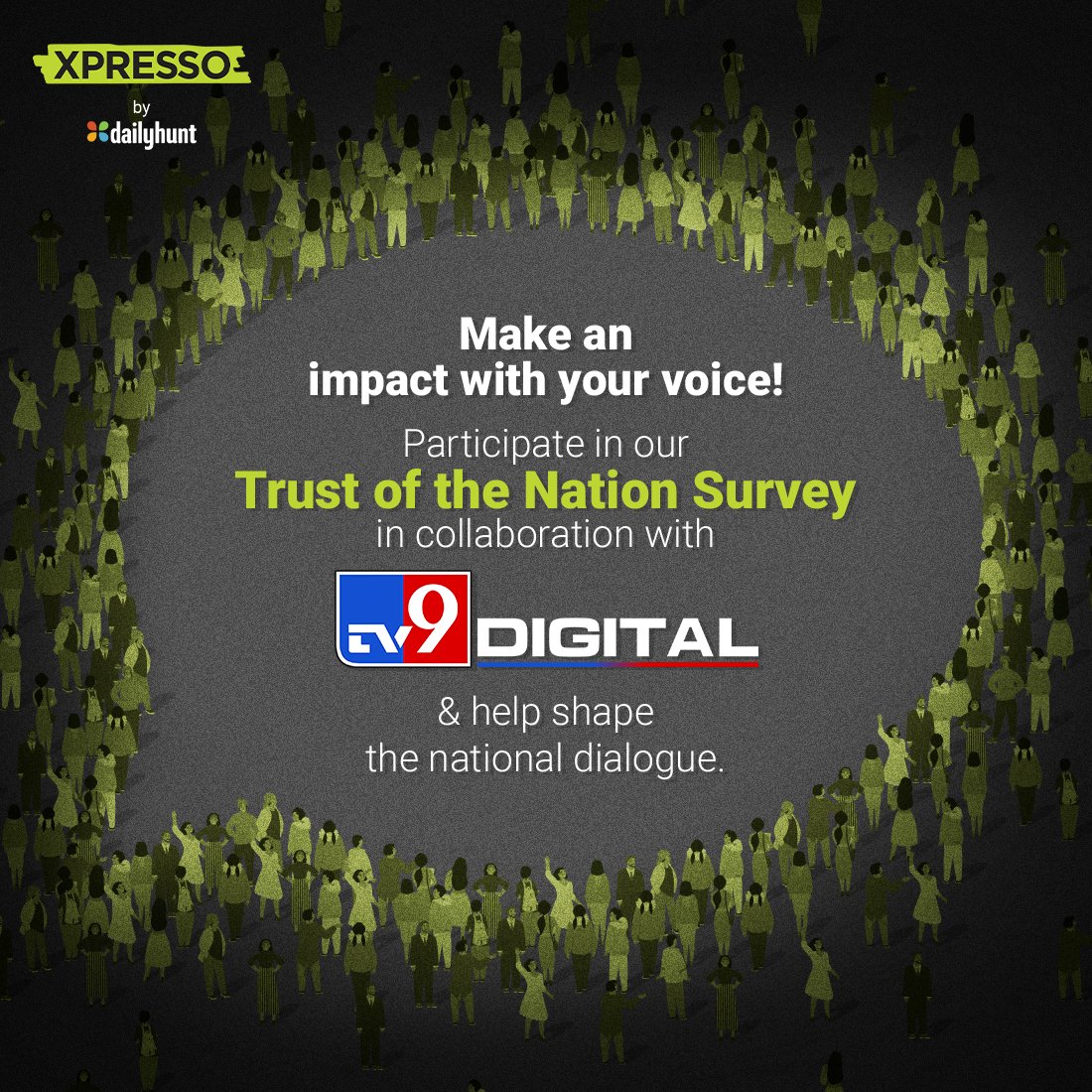 This is your last chance to truly make a difference!

Visit dhunt.in/TAtiQ to join the conversation.    

#TrustOfTheNation #LokSabhaElection2024 #tv9 #dailyhunt