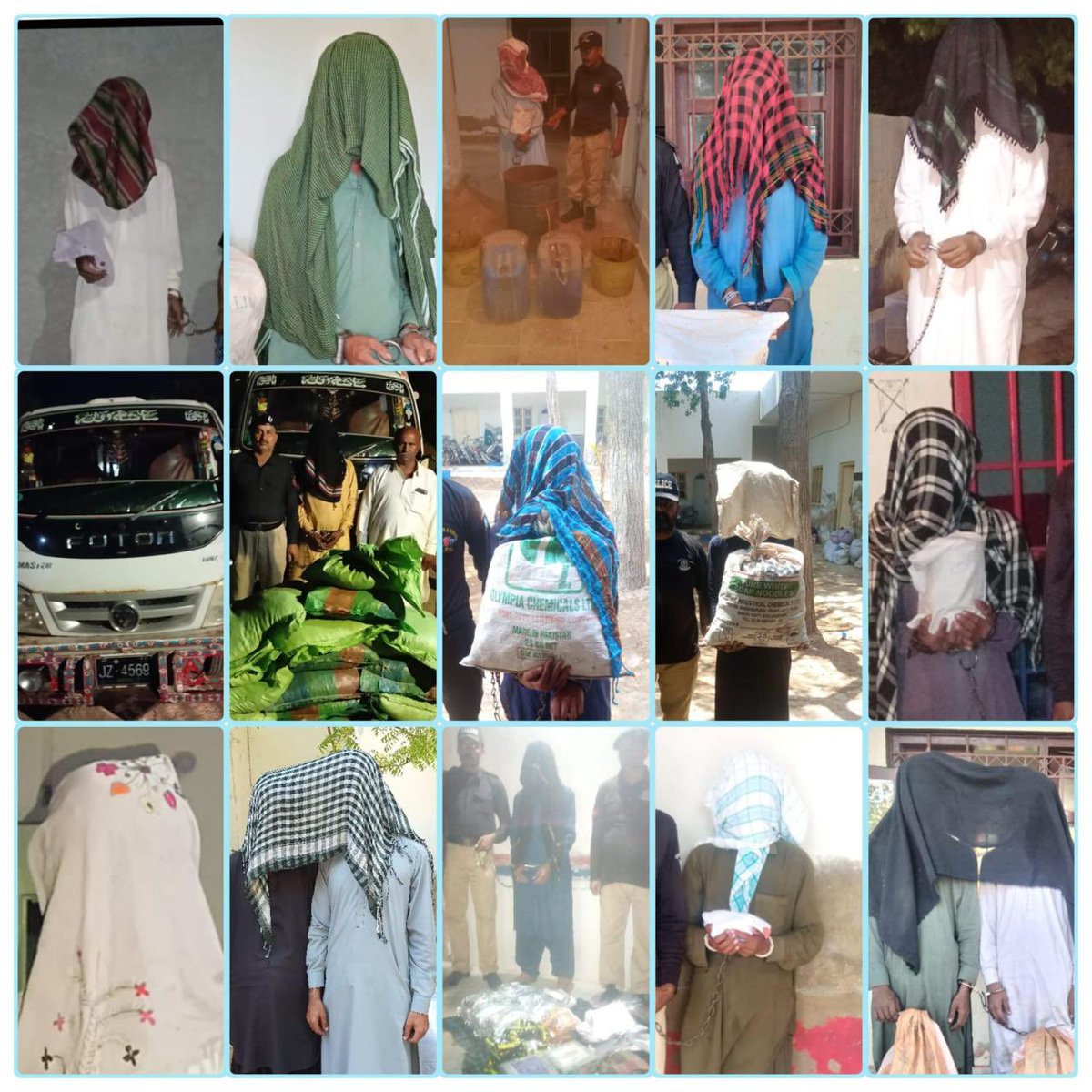 SattiAshfaqe's tweet image. حکومت سندھ کے احکامات پر ایکسائز اور ٹھٹہ پولیس کا منشیات، جرائم پیشہ عناصر، عادی مجرمان، گٹکا، مین پڑی بیچنے والوں کے خلاف کریک ڈاؤن۔ 
  گٹکا ماوا، مین پڑیاں، چورا سپاری، انڈین گٹکا، چرس، دیسی شراب برآمد۔
اس لعنت کے خاتمے میں سب کی بقا ہے ۔
#NarcoticsCrackdown #SindhGovernment