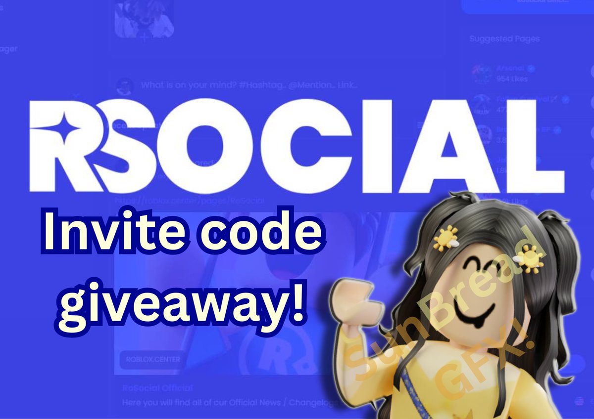 ⚠SUPER SPEED GIVEAWAY⚠ ☀🍞Special SunBread Giveaway!🍞☀ RoSocial Invite Code! HOW TO ENTER: follow @RoSocialHub @adventau and @YoulocalSunsimp Comment And your done! Thats it! (Likes and reposts appreciated but not required!) Ends in 12 hours #Rosocial #RoSocialBeta