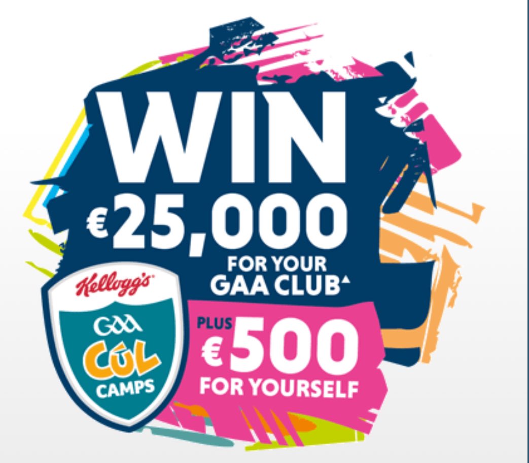 Excited to announce, Tipperary GAA Kelloggs Cùl Camp 2024 is live for booking. Please follow the link for full details. @TipperaryGAA @tipperarybng @TippFMSport @MunsterGAA @TipperaryLadies @camogietipp kelloggsculcamps.gaa.ie/booking/?utm_s…