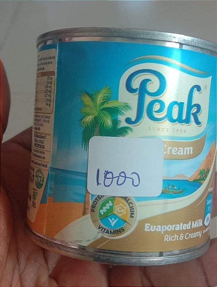 How much is #PeakMilk is your area?