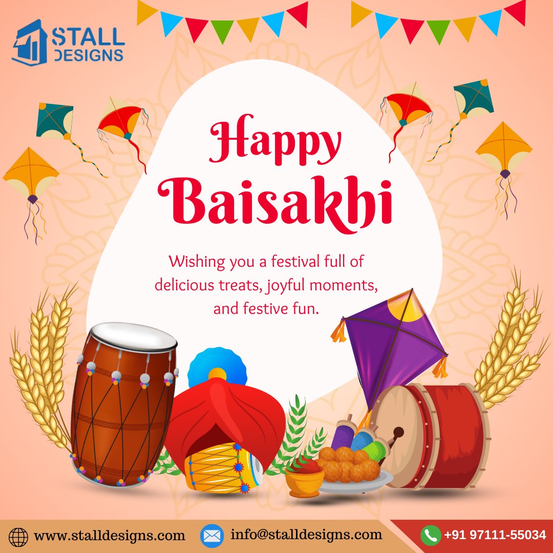 stall_designs's tweet photo. 🌻 Wishing you abundant joy and prosperity on this auspicious occasion of Baisakhi! 🌻✨ May your festivities be as radiant as the blooming fields and your blessings as plentiful as the harvest. 
#baisakhi #abundance #prosperity #celebration #harvest #joy #tradition https://t.co/Jsrf147mIU