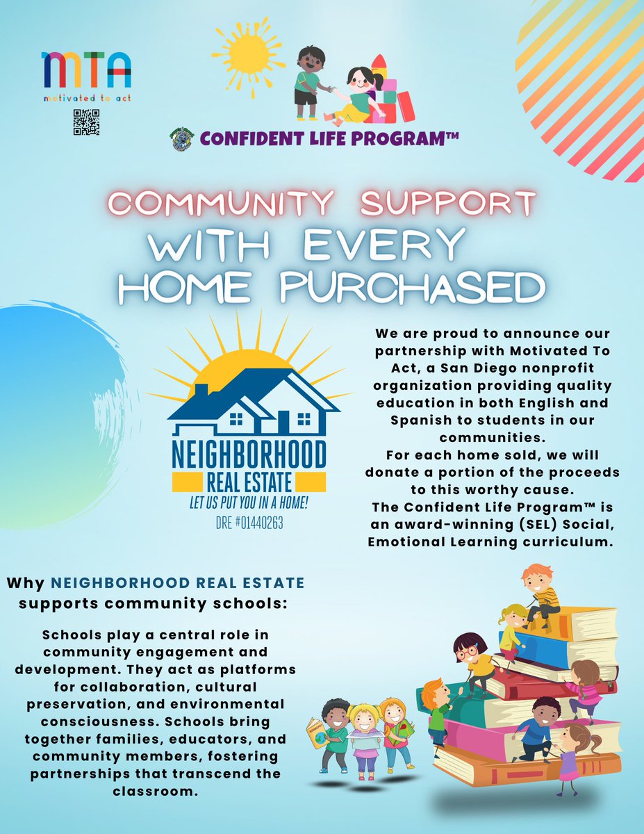 TakoStephen's tweet photo. Congratulations to Neighborhood Real Estate for taking a proactive approach to prevent bullying in schools!
@motivatedto_act supports the Confident Life Program for grades K-3rd. #evidence #schools #bullying #LeadershipDevelopment https://t.co/AdKKallQX1