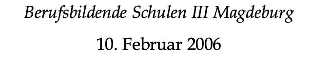 Ich bin gerade etwas geschockt. Mein Sohn hat ein Skriptum bekommen für eine Schularbeit in Informatik, in der 10 Schulstufe. Sie haben Schwerpunkt Informatik in der gesamten Oberstufe. Themenschwerpunkt ist Netzwerktechnik. Das Skriptum ist etwas äh älter.
1/x