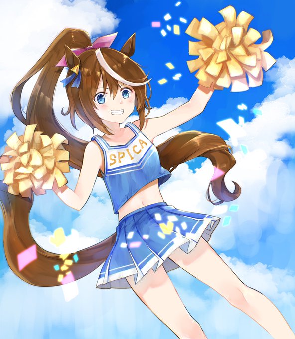 ryoutaさんのこちらのかわいいテイオーを自分の絵で描かせていただきました。
楽しかったです、ありがとございました! 