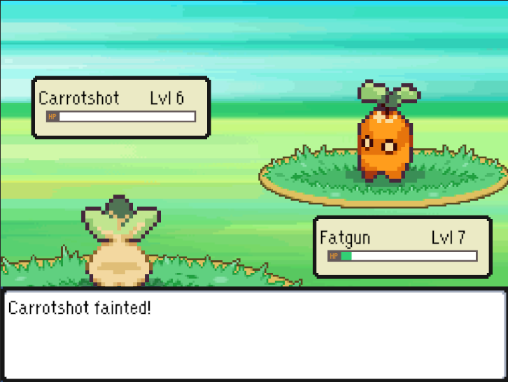 diegogamedev's tweet photo. Basic battle system: Completed! 💥 Now, time to level up my game dev skills even further. #gamedev #unity #pokemon #learning https://t.co/haWdoy2ryz