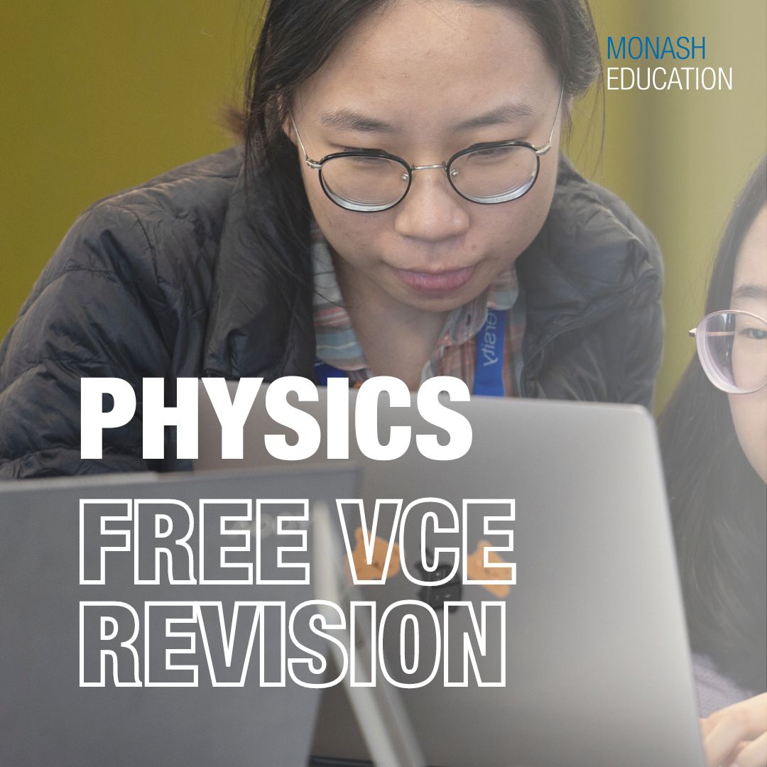 Studying Year 12 Physics? How do physicists explain motion in two dimensions? Revise this & more in our free @MonashUni online class: 📅 Thursday, 18 April 🕓 4:00-5:00pm ✅ Limited spaces. Register now 👉 bit.ly/49PqX1a #MonashVirtualSchool #Physics @thinkingmike