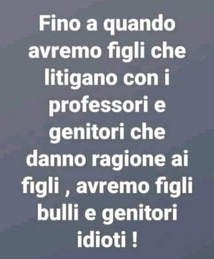 Siete d'accordo ?
#scuola