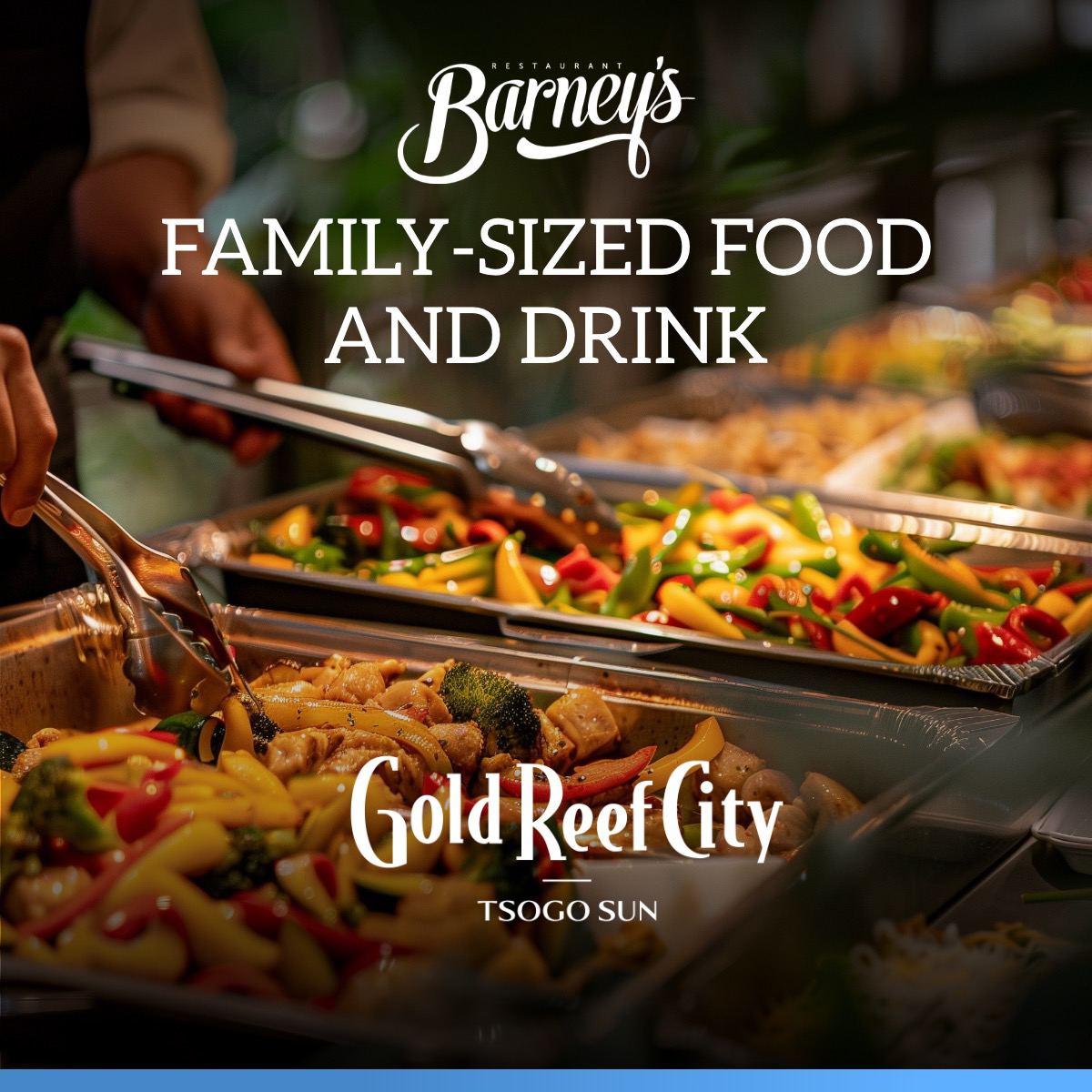 Struggling to find a place big enough to feed the family? Get to Barney’s Restaurant and Bar. In a matter of a few steps you can go from having fun on the rides, to a full stomach and back to thrills of the Theme Park. bit.ly/3uXi7PN