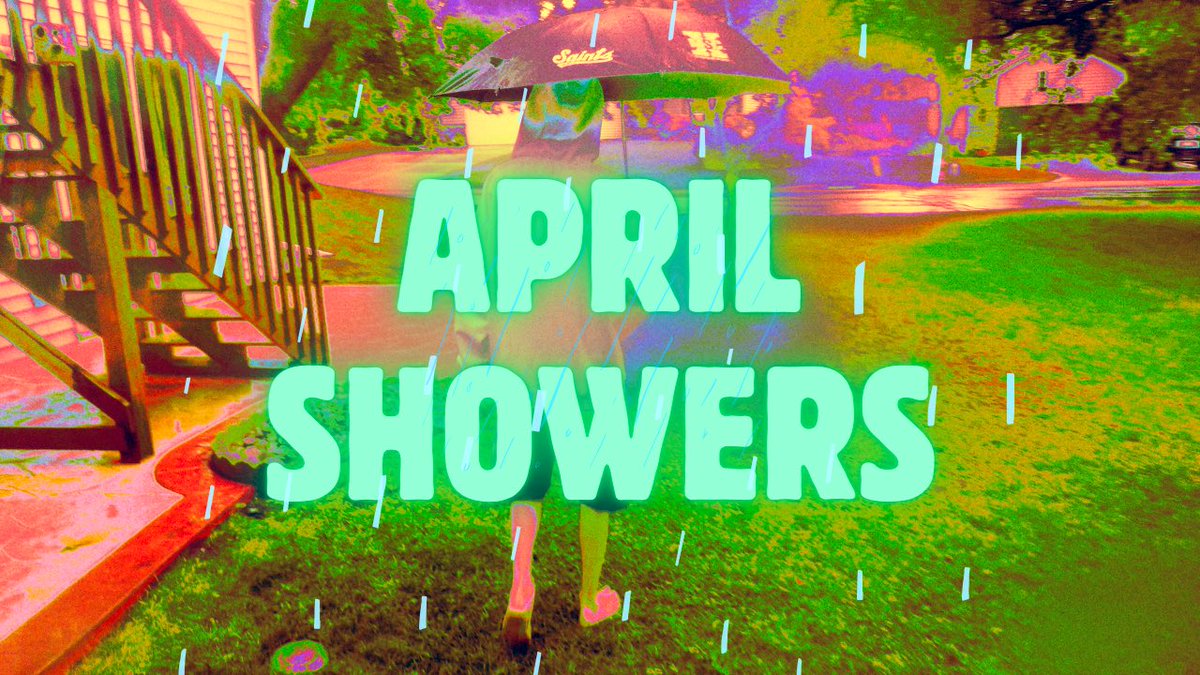 I’m releasing a Music Video for my song ‘April Showers’ Saturday night 4/13! 🌧️ 

#musicvideo 🎬🎥🍿