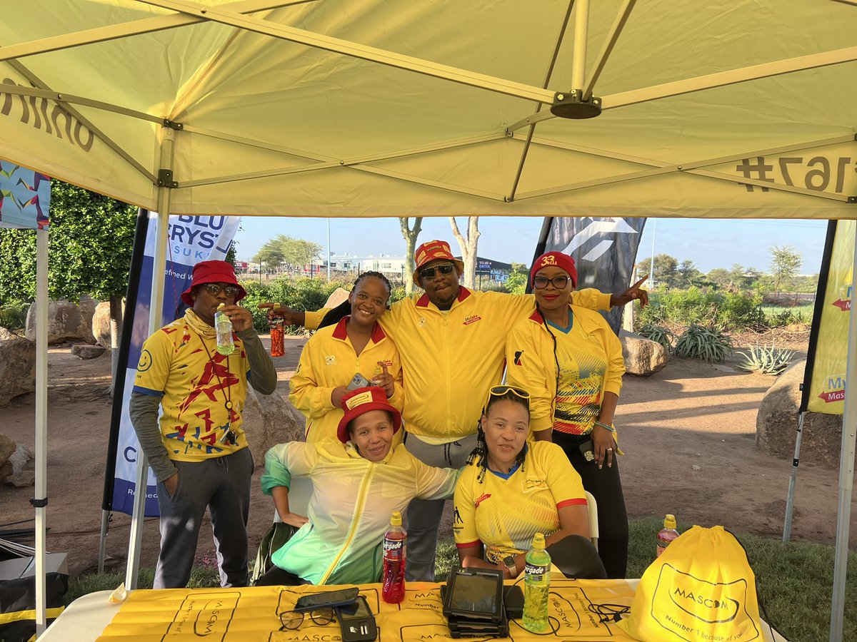 Visit our stall at the #DGM2024 Activation. The yellow team is here, bright and early, to help you get your #MascomKYC done 💛 📍: Airport Junction Pylon #Number1BecauseOfYou #Mascom10KM
