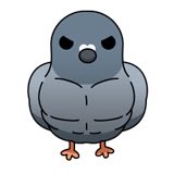peeeraa112's tweet photo. マッスルハトが出現!
超可愛いハトにもっと配達させよう！ https://t.co/mNmgRHVvc7