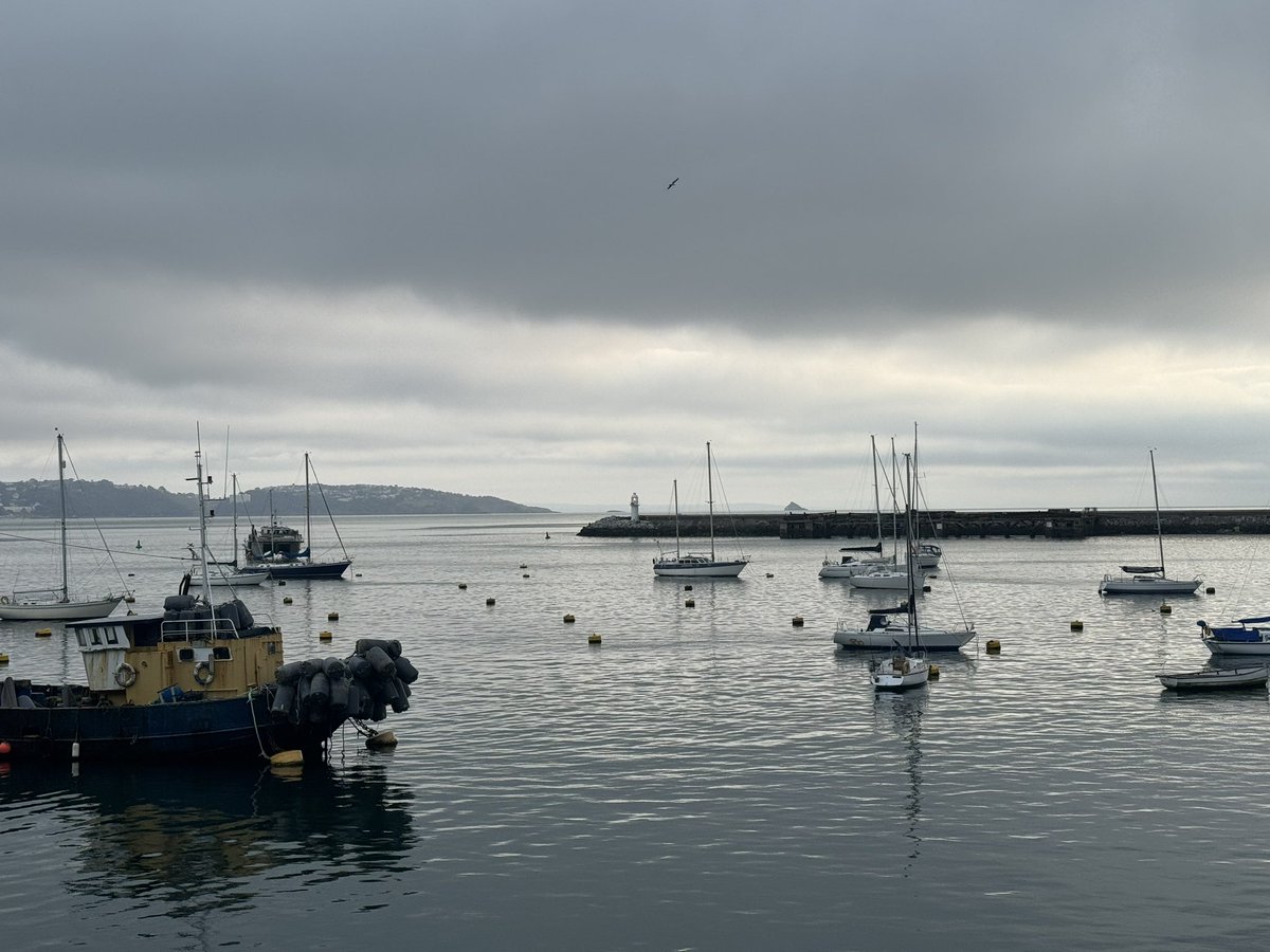 All quiet, Saturday morning, Brixham harbour