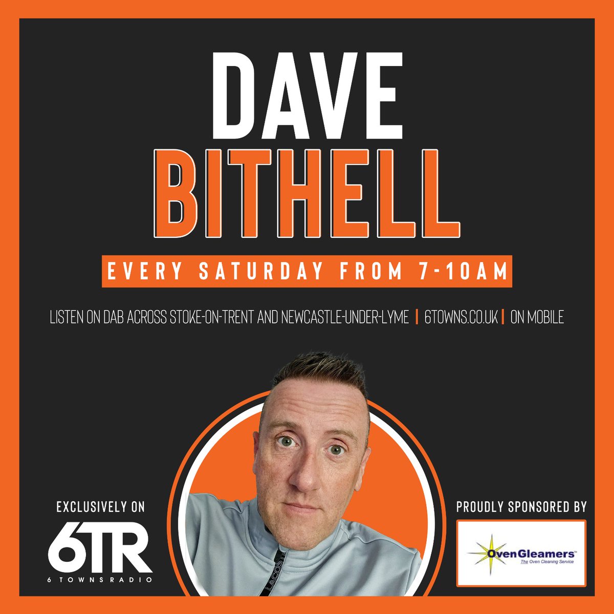 Biff is on air from 7am with The Breakfast Show. He will be giving you his regular features Whose Voice Is It Anyway? Can you guess the mystery voice? Do you know the answer to his Impossible Question? All this and much more. Breakfast with Biff every Saturday 7am. #6TRDAB