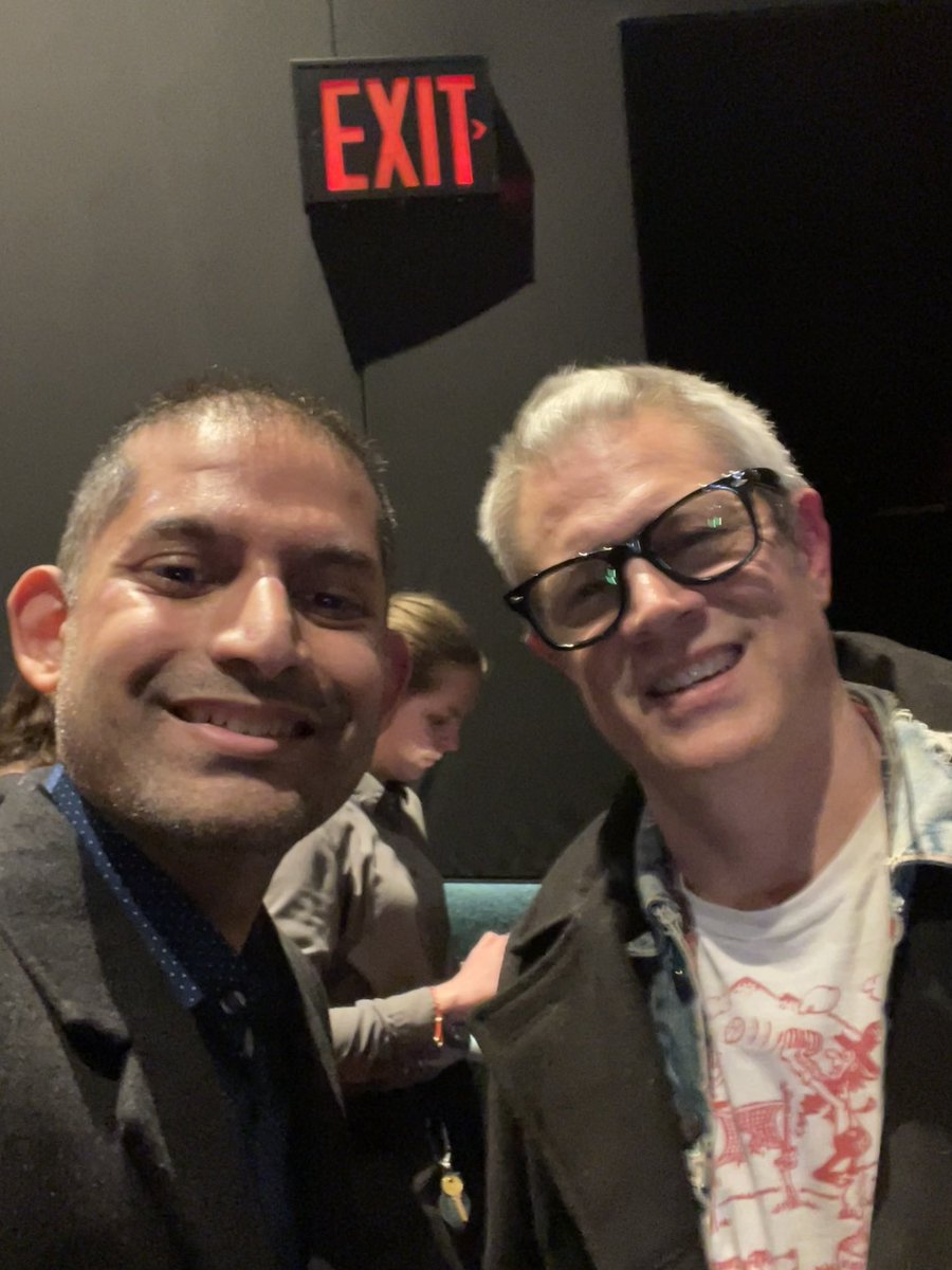 Hanging out with one of my favorite stunt guys @realjknoxville after catching his new film Sweet Dreams. Always hilarious when he’s on screen but can pull off an emotional performance when it hits the most. #sweetdreamsmovie #johnnyknoxville #jackass