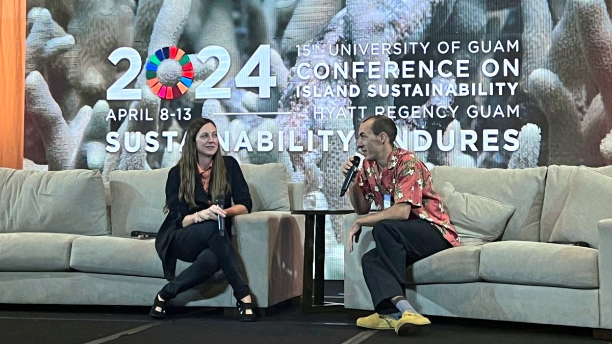 Colin Anthony (@colinjanthony) on Twitter photo Thank you <a href="/uogcis/">UOG Center for Island Sustainability</a> and <a href="/UOGTriton/">University of Guam</a> for putting on an amazing conference on Island Sustainability! #CIS2024 🥳 Thank you <a href="/uogcis/">UOG Center for Island Sustainability</a> and <a href="/UOGTriton/">University of Guam</a> for putting on an amazing conference on Island Sustainability! #CIS2024 🥳