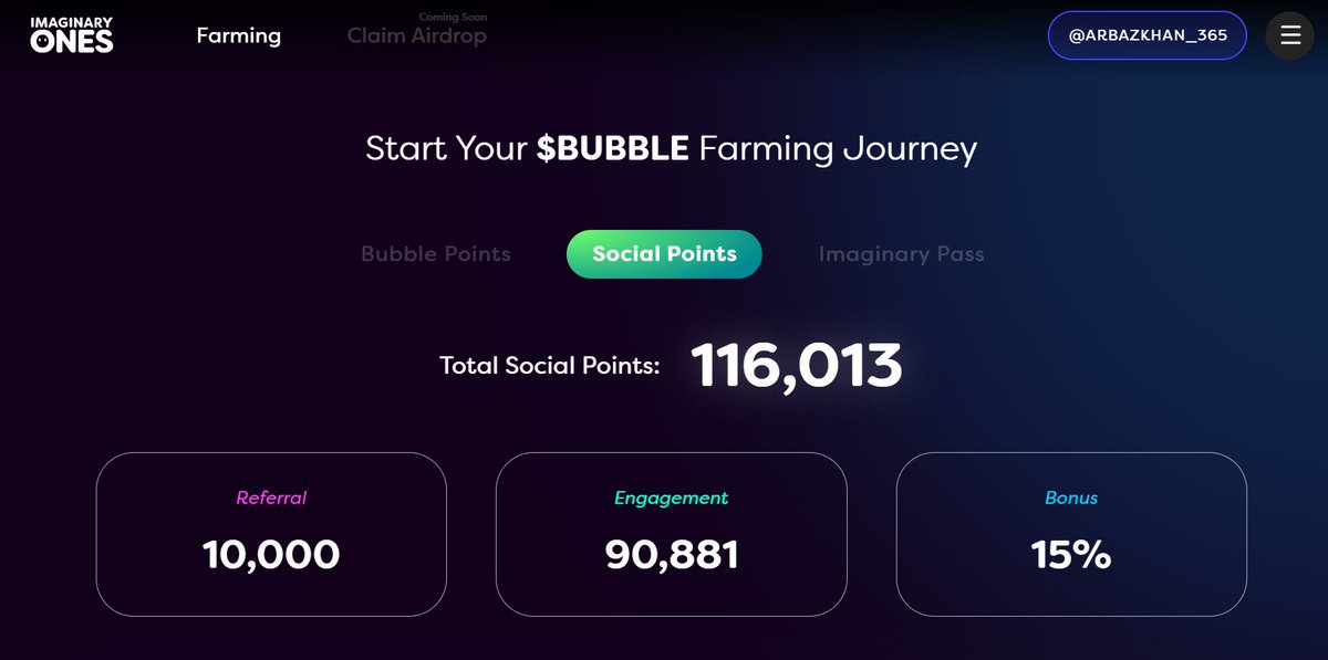 Arbazkhan_365's tweet photo. $BUBBLE https://t.co/CWEc874E2b