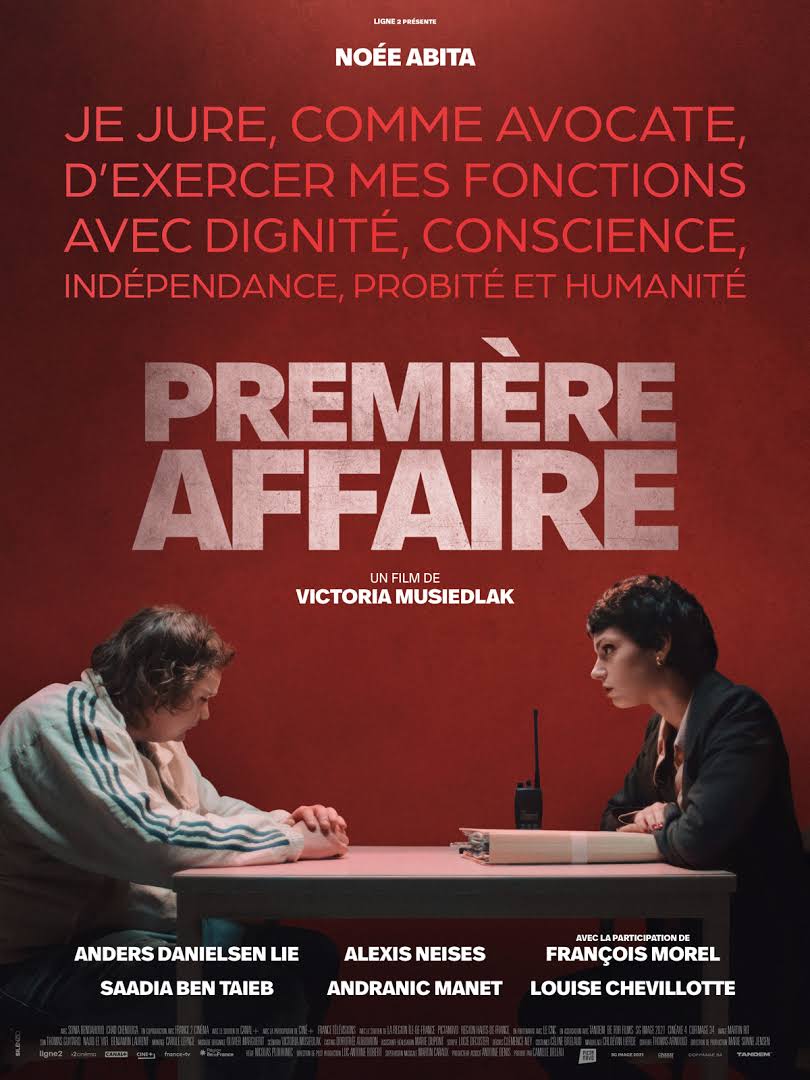 Vu #premiereaffaire de #VictoriaMusiedlak #Noeeabita 🙏 nous projette dans la peau d'une jeune avocate découvrant la dure réalité d'un métier exigeant. Excellente direction d'acteurs qui donnent le meilleur. Une réussite 👍🎥 #AndersDanielsenlie #FrancoisMorel #AlexisNeises