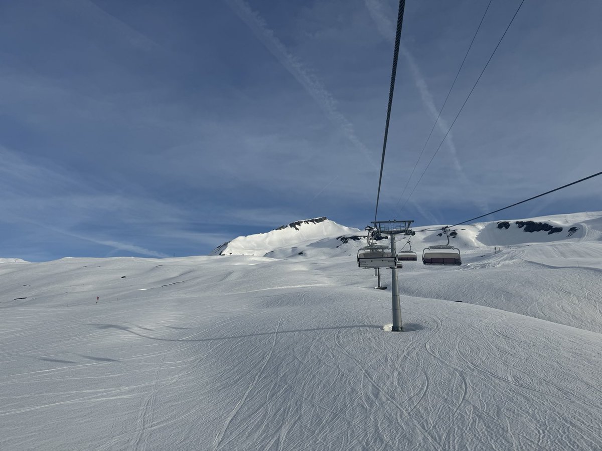 Der frühe Vogel ist schon unterwegs 🎿🍀