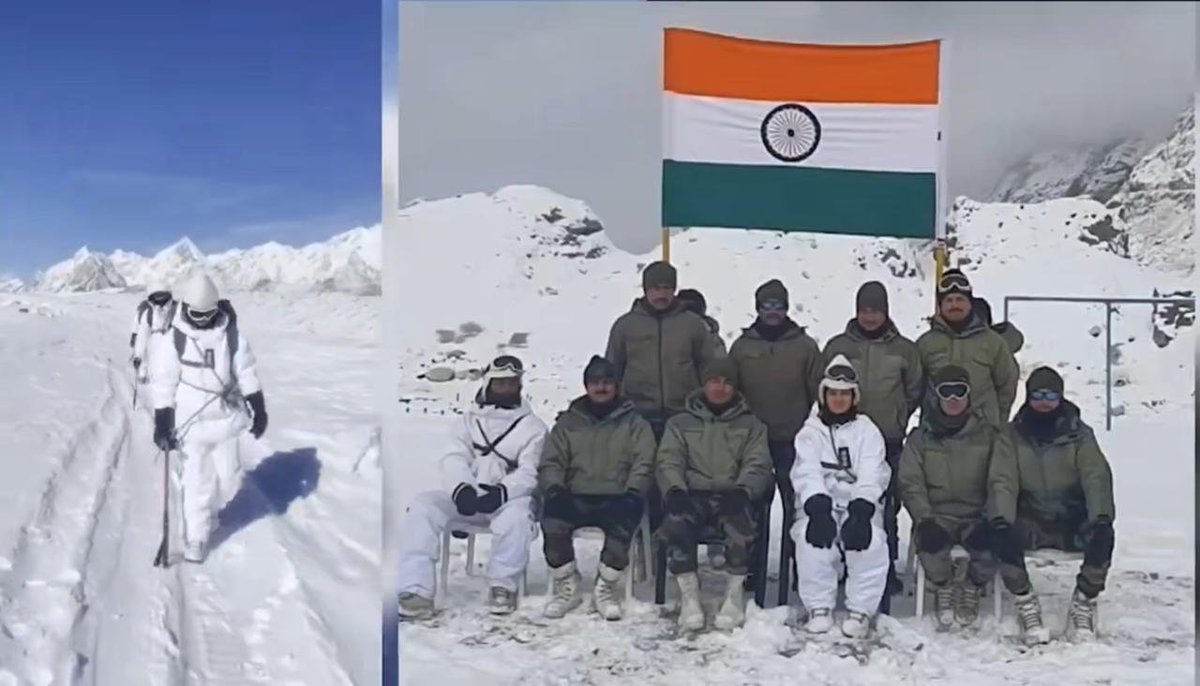 On the 40th anniversary of #OperationMeghdoot, Indian Army officials explain some major initiatives undertaken in the #SiachenGlacier area in the recent past by the Indian defence forces including the induction of heavy-lift helicopters and logistic drones that have vastly…