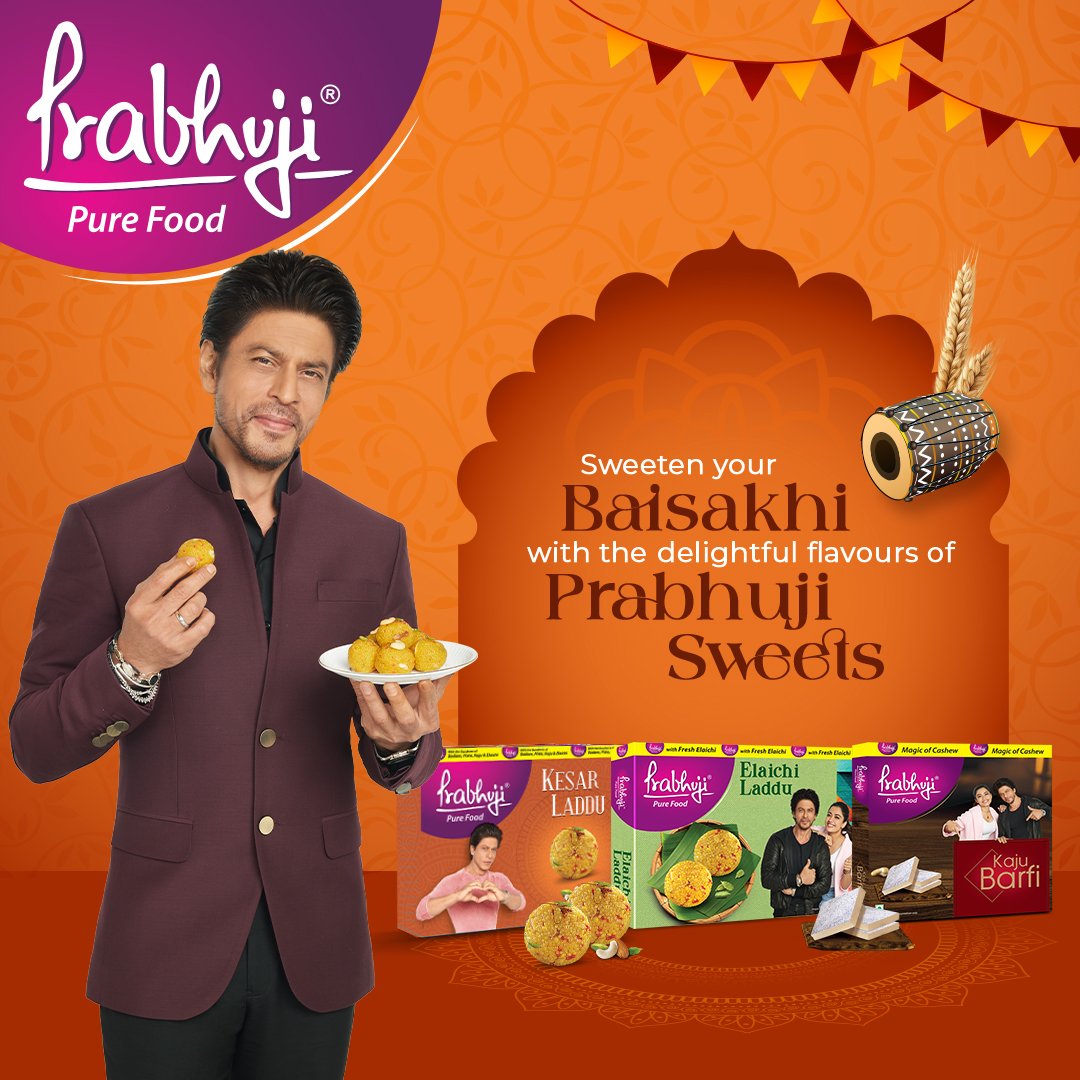PrabhujiPure's tweet photo. Celebrate the vibrant spirit of Baishakhi with the sweetness of Prabhuji's delectable treats!✨️🌸

#HappyBaisakhi  #Festival #Harvest #Celebration #Sweets #PrabhujiPureFood #PureTaste https://t.co/XedjOXplrd