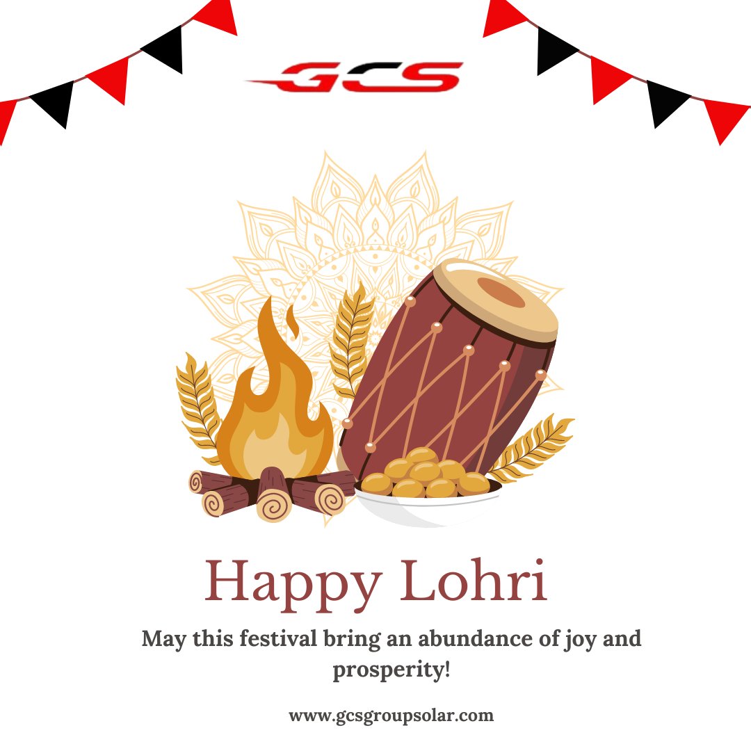 🔥 Celebrate the warmth of Lohri with us! 🎉 Join in the festivities as we gather around the bonfire, dance to the beat of dhol, and share the joy of abundance.
#LohriCelebration #HarvestFestival #CommunityJoy 🔥

Call On: +91 8800012625
Visit site: gcsgroupsolar.com