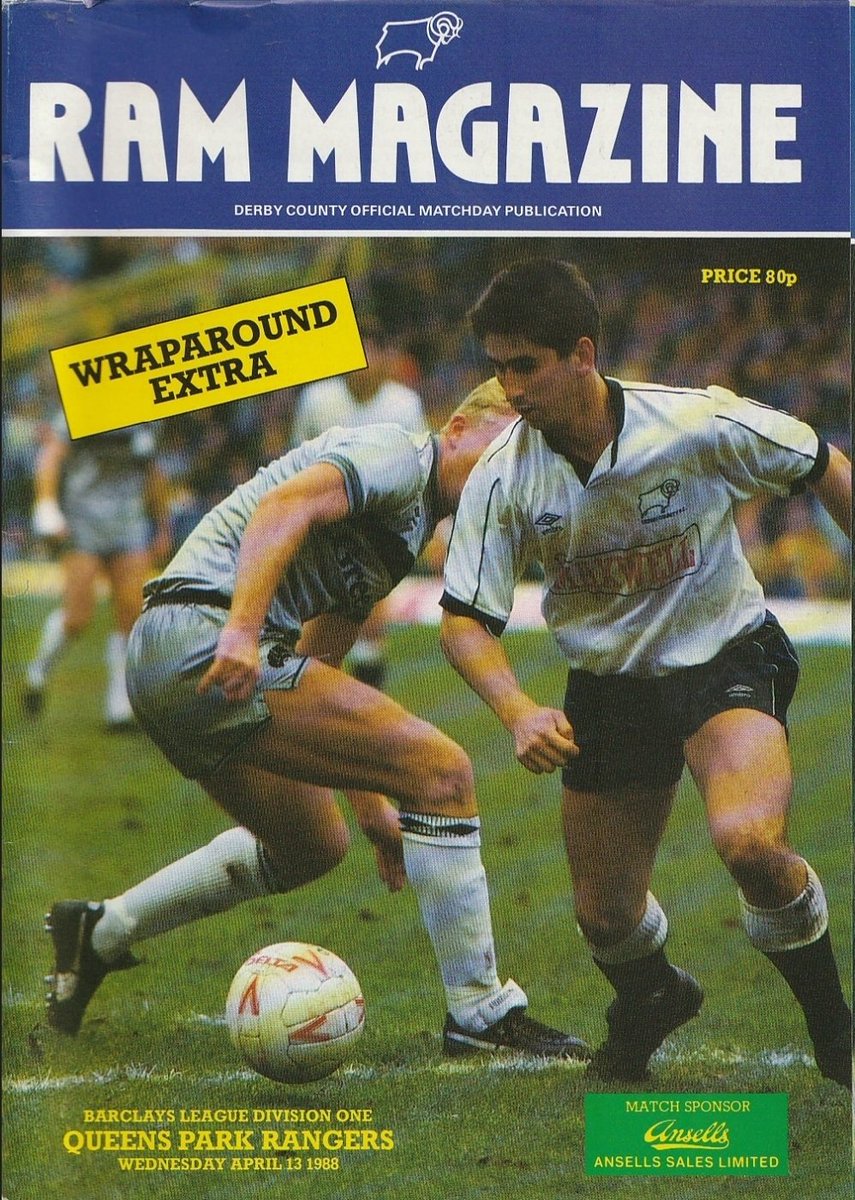 ⚽️ | #onthisday in 1988 Martin Allen and Wayne Fereday scored in a 2-0 win over Derby County at the Baseball Ground. #qpr | #dcfc