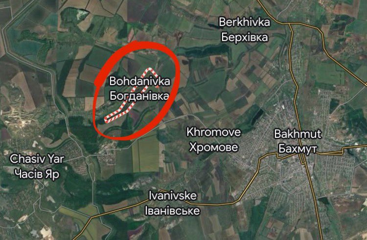 Russians captured Bogdanovka