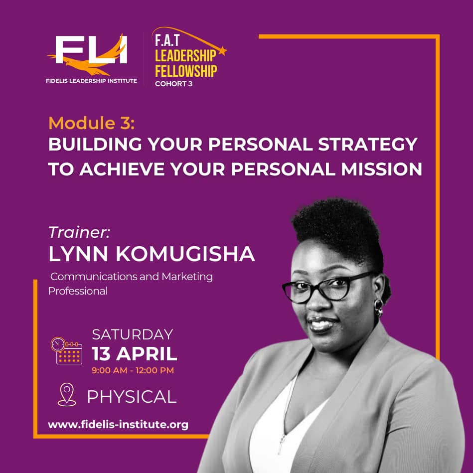 🌟 Happening Today: FLI FAT Leadership Fellowship. Module 3: Building Your Personal Strategy to Achieve Your Mission facilitated by @LynnUg3 Exclusive session tailored for FLI FAT Fellows. Get set to strategize for success! #FLIFatLeadershipFellowship #PersonalStrategy