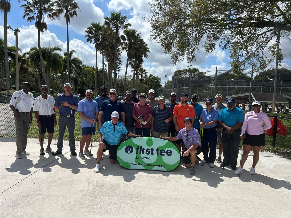 This week, our team @AllGolfCBSmith successfully wrapped up its first monthly series of free clinics for veterans in partnership with @FirstTeeBD. Love when our teams use the game of golf to positively impact their local community, especially our selfless and brave veterans.