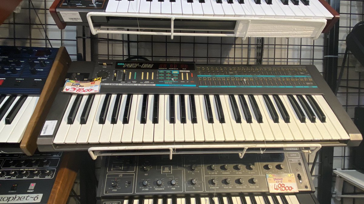 ksd6700's tweet photo. #POLY800 と #KingKorgNeo 🥺 https://t.co/BxvLqg88BM