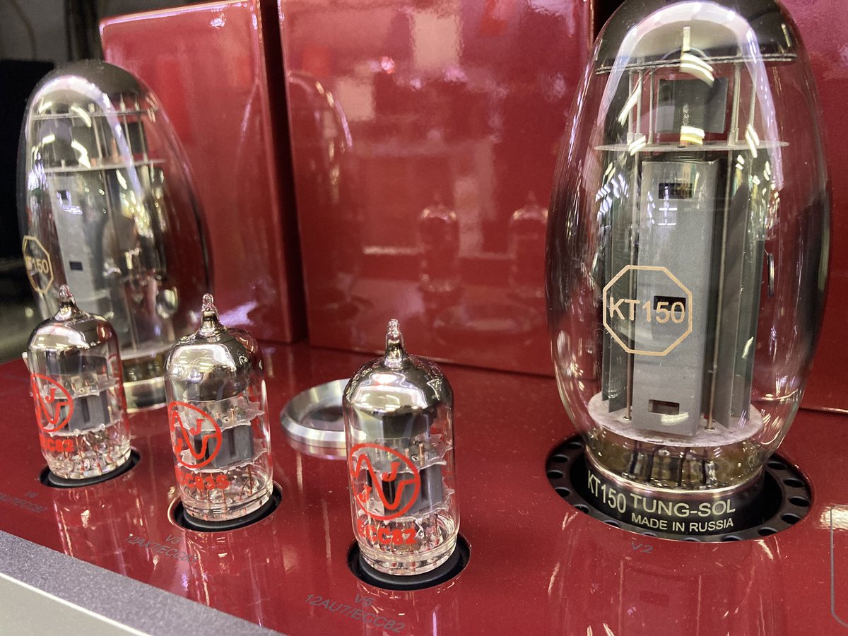 nomuramusen's tweet image. 新型プリメインアンプ「TRV-A150XR」が展示入荷しました😊

真空管アンプで人気の #TRIODE🇯🇵の
真空管「KT-150」を採用したA級 #プリメインアンプ です

スッキリ抜けが良く切れ味の良い✨現代的な真空管アンプサウンドです♪
打ち込み系などの音楽も楽しめる #真空管アンプ です👍

#ノムラ無線 #大須