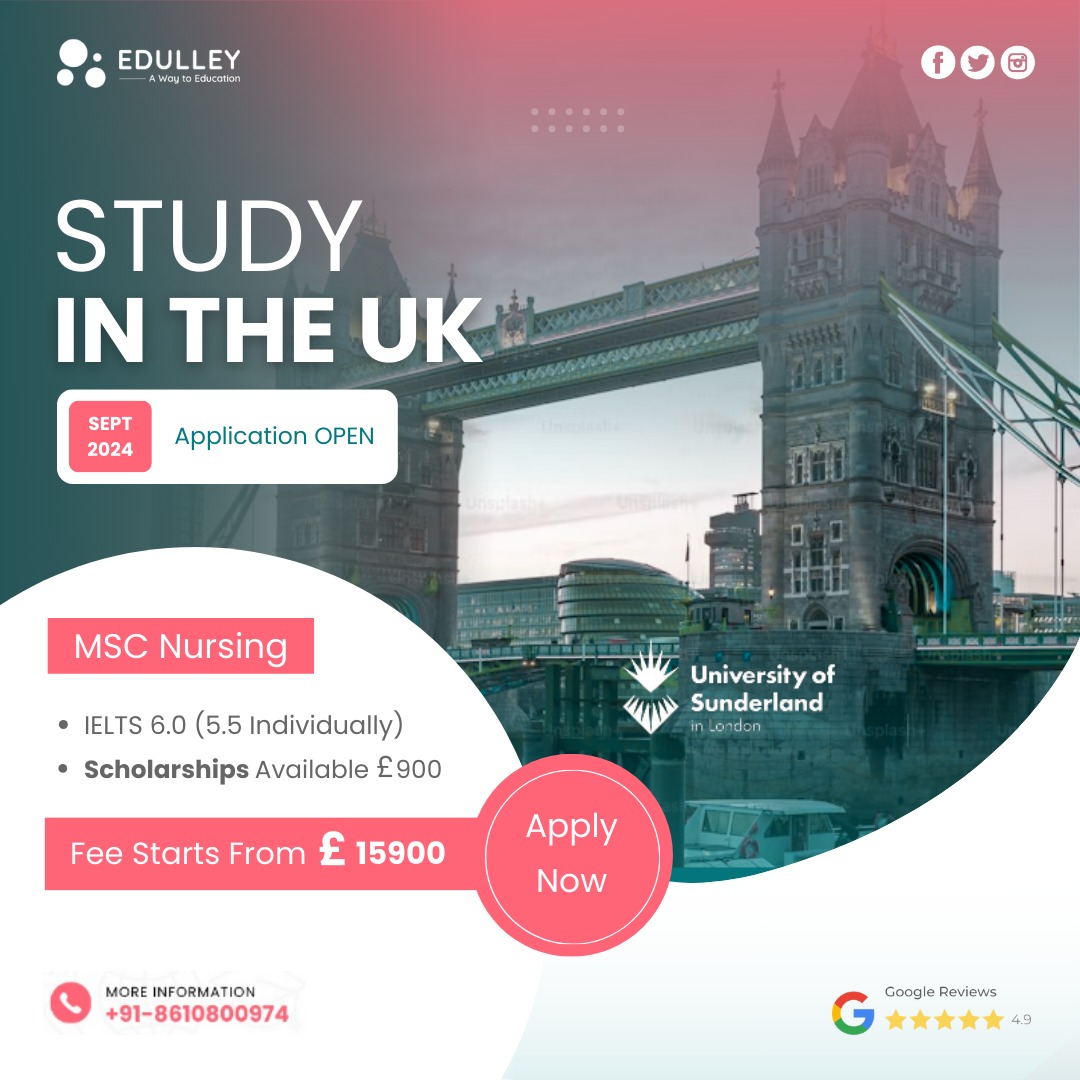 Kickstart your academic journey in the UK with the September 2024 intake! 

Immerse yourself in world-class education, vibrant campus life, and diverse cultural experiences.

#StudyinUK #September2024Intake 
#UKEducation #GlobalLearning #FutureLeaders #AcademicAdventure