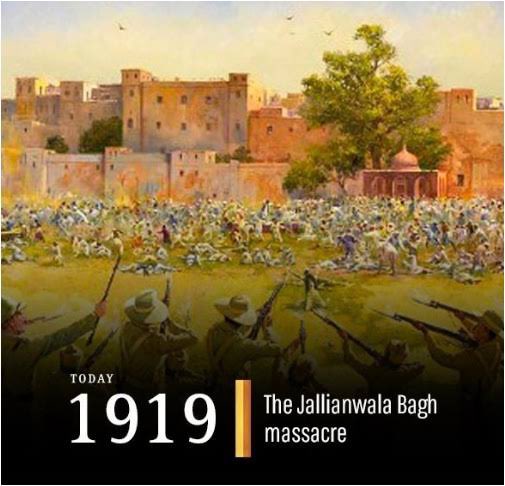 13 अप्रैल 1919 को जलियॉंवाला बाग में शहीद हुए थे सैंकड़ों स्वतंत्रता सेनानी। जलियॉंवाला बाग नरसंहार के स्मृति दिवस और शहीदों की शहादत को राजस्थान पुलिस करती है कोटि-कोटि नमन।🙏 #jallianwalabagh