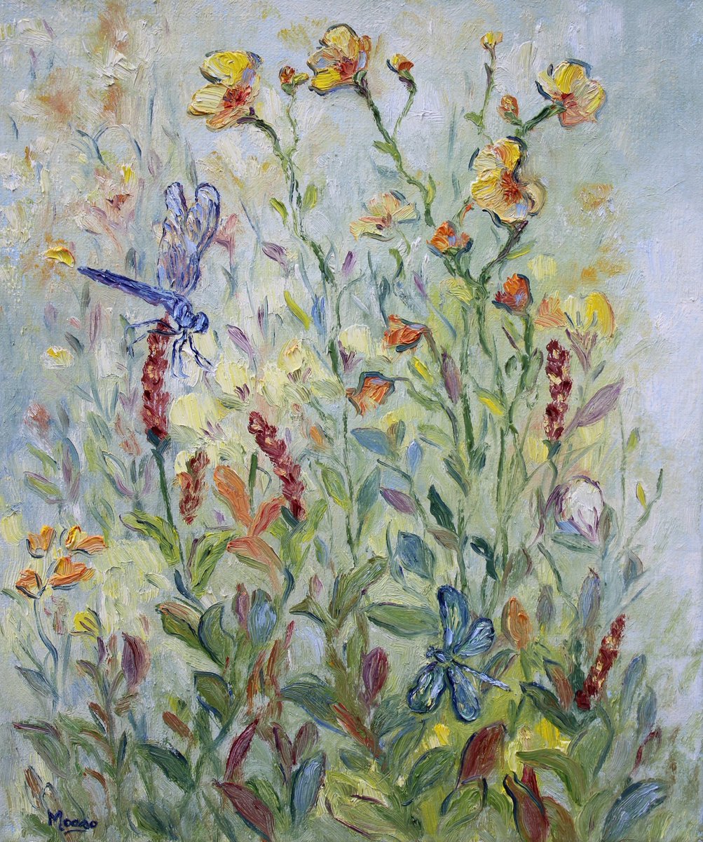 Inspired by the details in nature ~
#oilpainting #Impressionism #ArtistOnTwitter