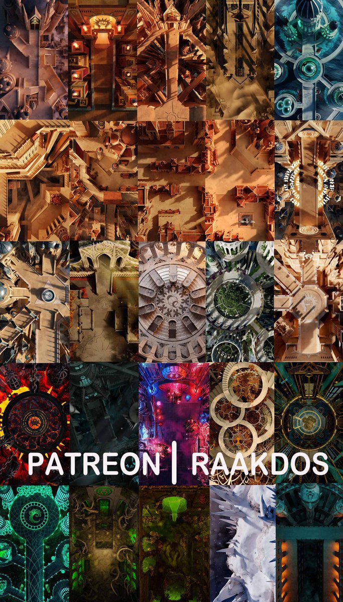 @JoeMorr30246506 Hi Joe, thank you for hosting this! I'm Derren and I am creating battle maps for the Ravnica campaign. This week, I made a new map for the Azorius Senate. Check my Patreon page for more free maps at patreon.com/raakdos