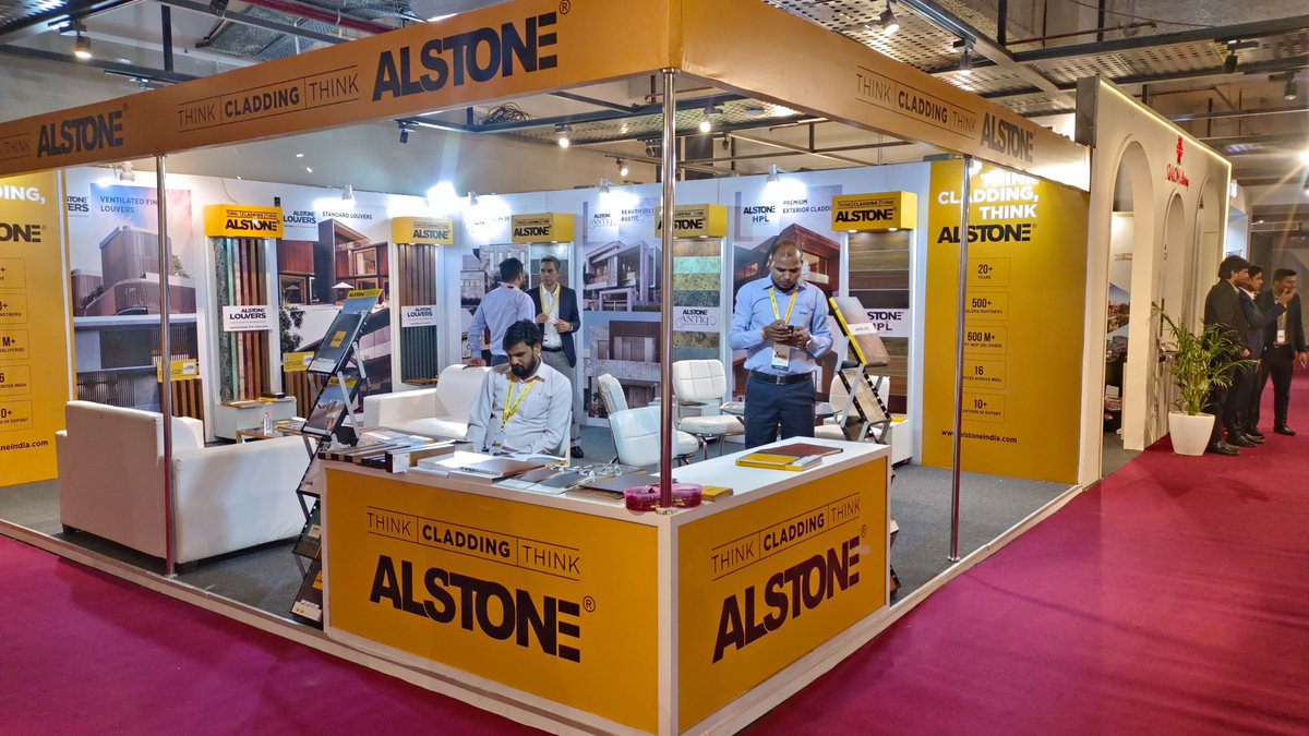 alstonecladding's tweet photo. Day 2 at the Young Designers' Fest 2024 in Jaipur! Discover the future of cladding with Alstone at Stall No. 1. Let's celebrate creativity and innovation together!
#Alstone #ACP #ThinkCladdingThinkAlstone #ChangeitAlstoneit #YDF2024 #DesignExtravaganza #InteriorDesigners https://t.co/HHxU6FlB6k
