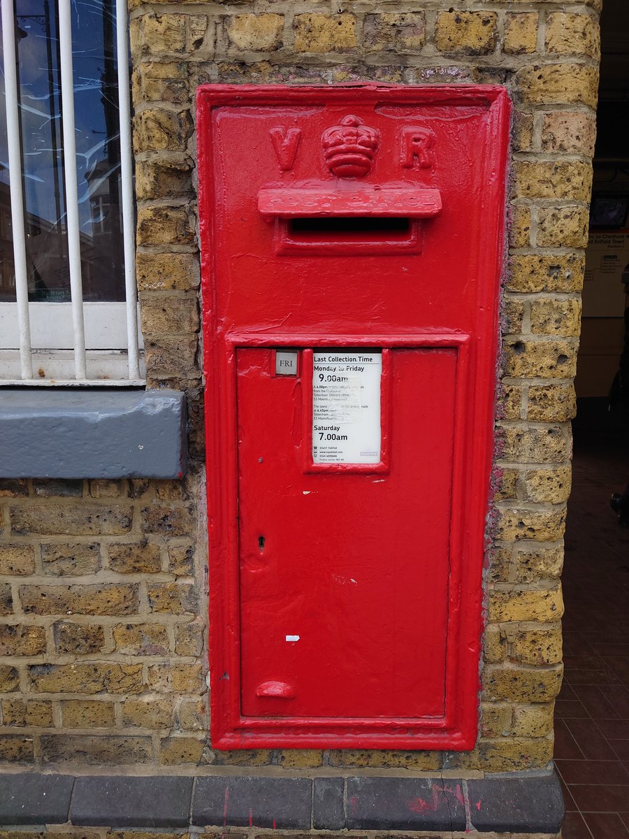 A VR wallbox in Bruce Grove, N17 #PostboxSaturday