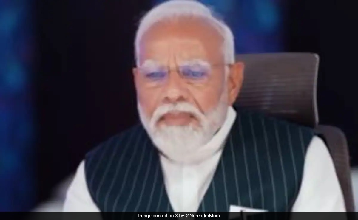 'Envision A Game Aimed At...': PM Modi Interacts With Top Indian Gamers ndtv.com/india-news/env…