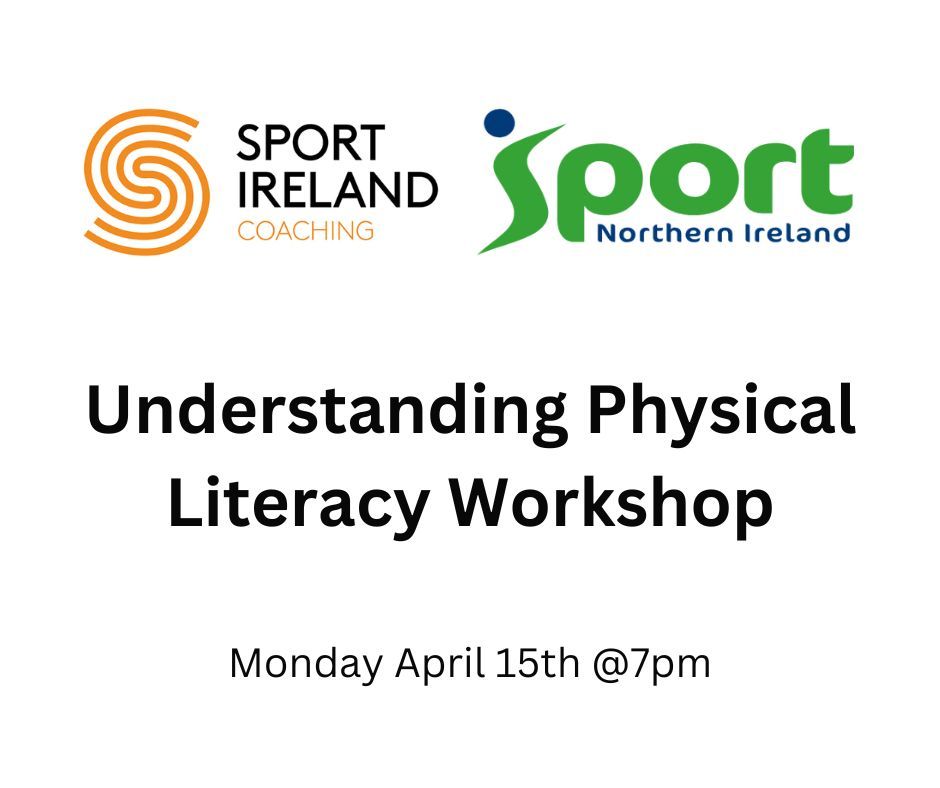 🚨 Workshop Alert Sport Ireland Coaching are hosting a workshop on 'Understanding Physical Literacy' 📆 Monday 15th April ⏰ 7pm - 10pm 📍 Online 🎫 buff.ly/4cKjphX #CoachConnects #IrishCricket #Coaching