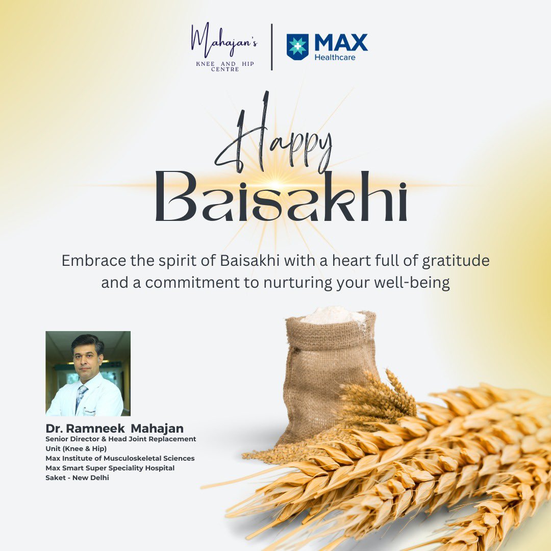 Happy Baisakhi! 

Give a commitment to your wellbeing this Baisakhi✨❤️

#wellbeing #health #healthy #happybaisakhi #baisakhi #DrRamneekMahajan