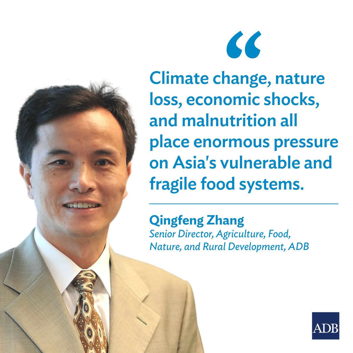 ADB_HQ's tweet photo. Food security remains a serious challenge in Asia &amp; the Pacific due to soaring rice prices, climate disasters, and ecosystem degradation.  
 
Here are five clear avenues for action that will help transform food systems in the region: https://t.co/63YcQ2yZYQ https://t.co/PnkL8lT9u7